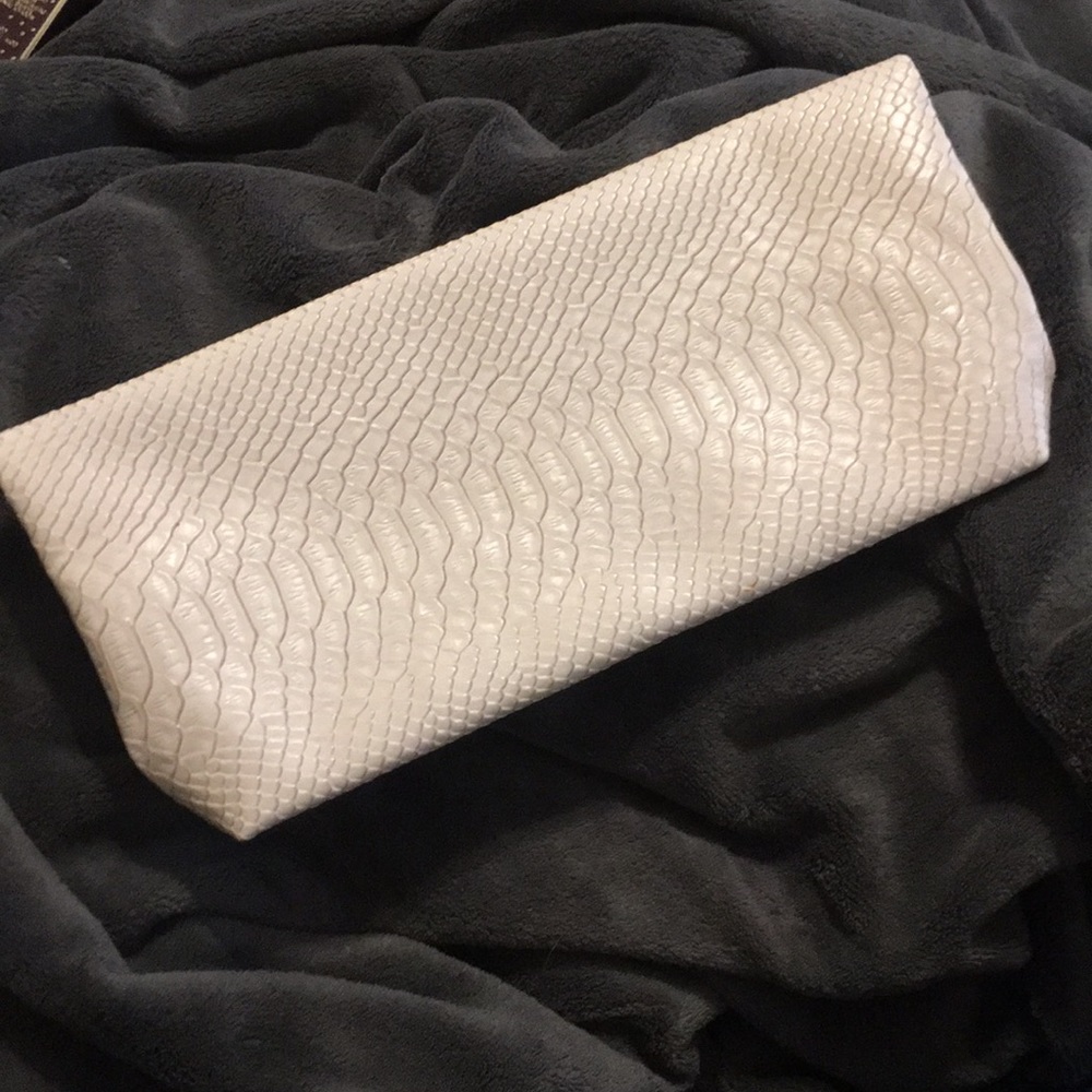 Snakeskin Clutch